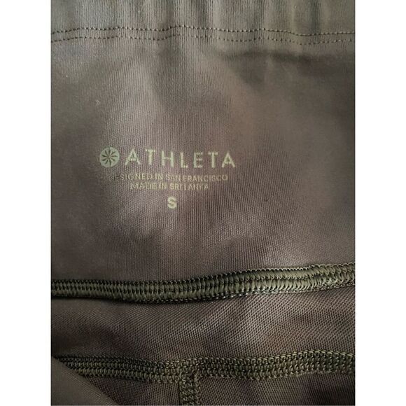 Athleta women’s gray sculptex up for anything ￼Capri leggings s/ small - Picture 5 of 5